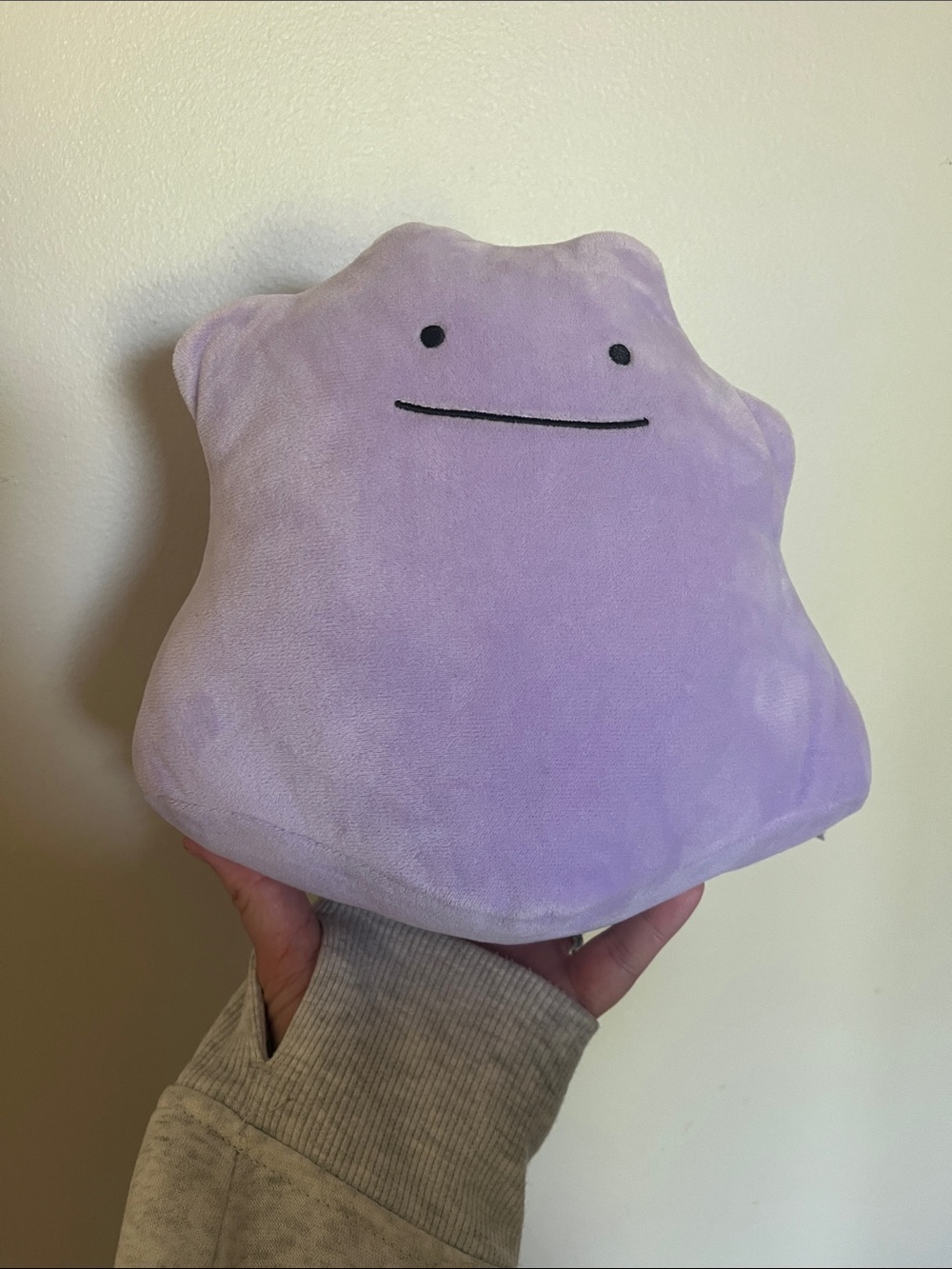 Pokemon Ditto stuffed animal pillow